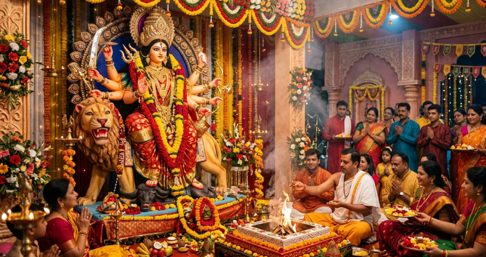 Durga Navami 2026 Maa Durga wishes